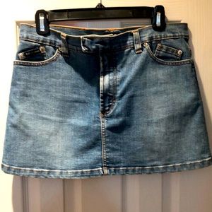 Dolce and Gabbana Jean mini skirt